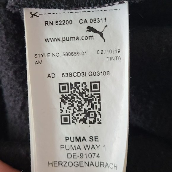 Puma Black Tradewind Pullover Sweatshirt Women's Size M - Picture 6 of 9